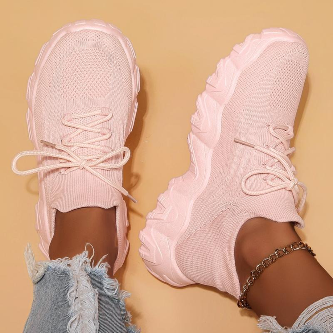 Robin | Orthopedic Slip-On Walking Shoes - Soft Rose Pink