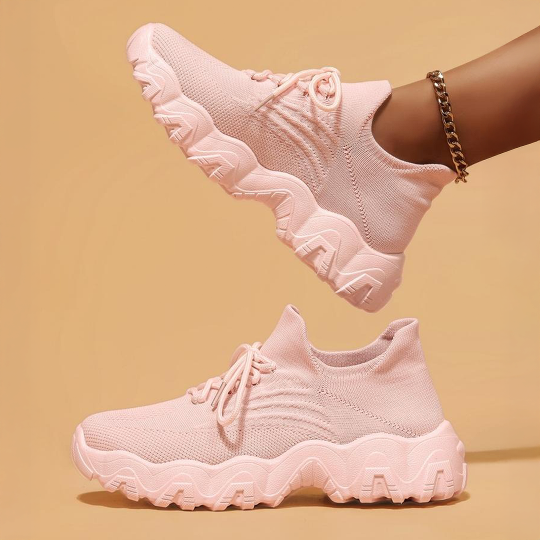 Robin | Orthopedic Slip-On Walking Shoes - Soft Rose Pink