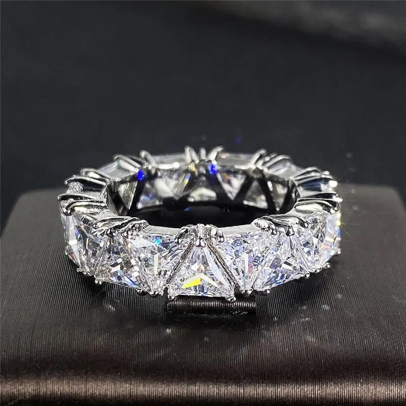 Silver Trinity Ring
