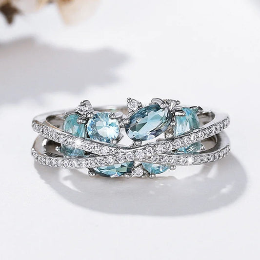 Blue Cross Ring