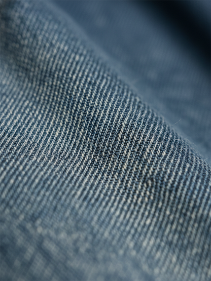 Stella | Vintage Washed Soft Cotton Feel Denim Maxi Dress