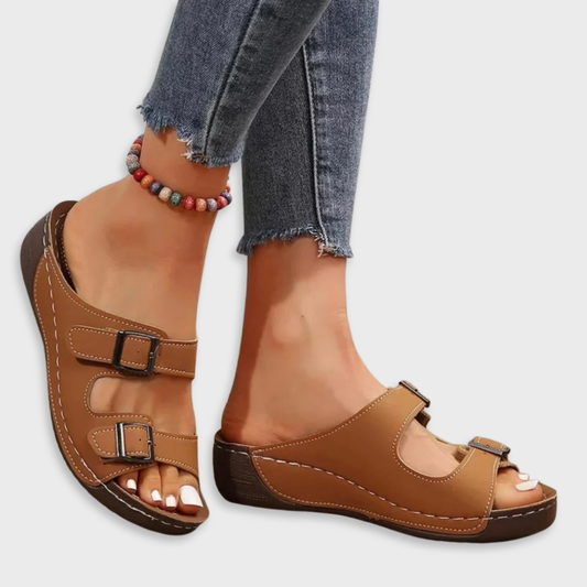 Lovas Orthopedic Sandals for Heel Pain, Wide Feet & Arthritis