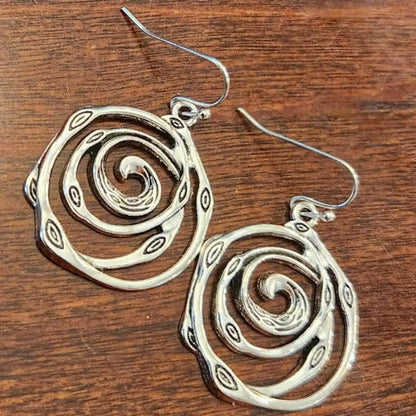 Vintage Maze Earrings