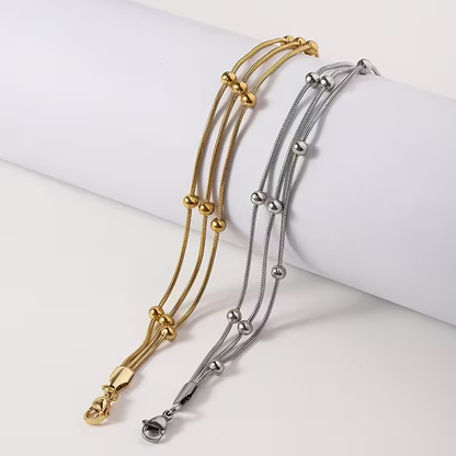 Golden Serpent Bracelet
