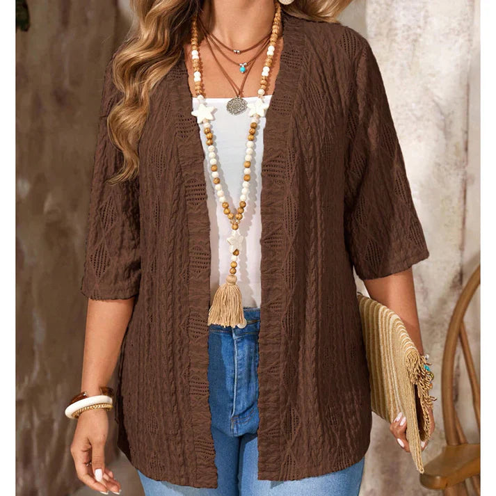 Maria | Textured Cardigan