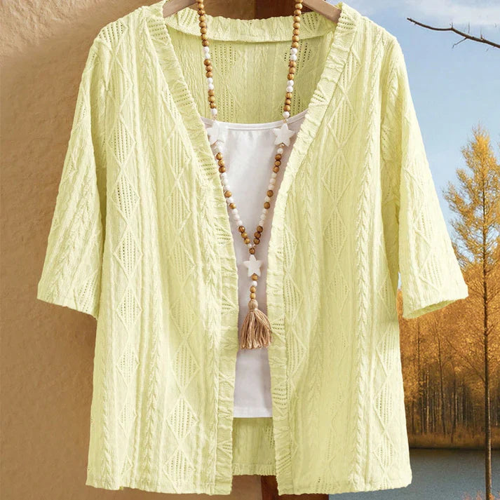 Maria | Textured Cardigan