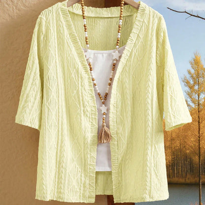 Maria | Textured Cardigan