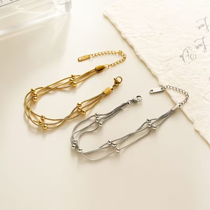 Golden Serpent Bracelet